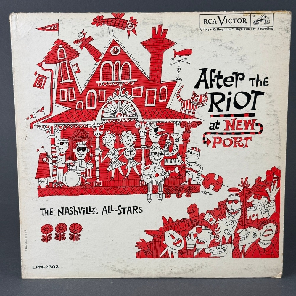 RCA‎ Victor After the Riot at Newport Vinyl Record 12" Jazz LPM-2302 Mono Ex